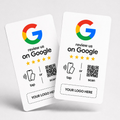 Custom Google Review Card (NFC & QR)